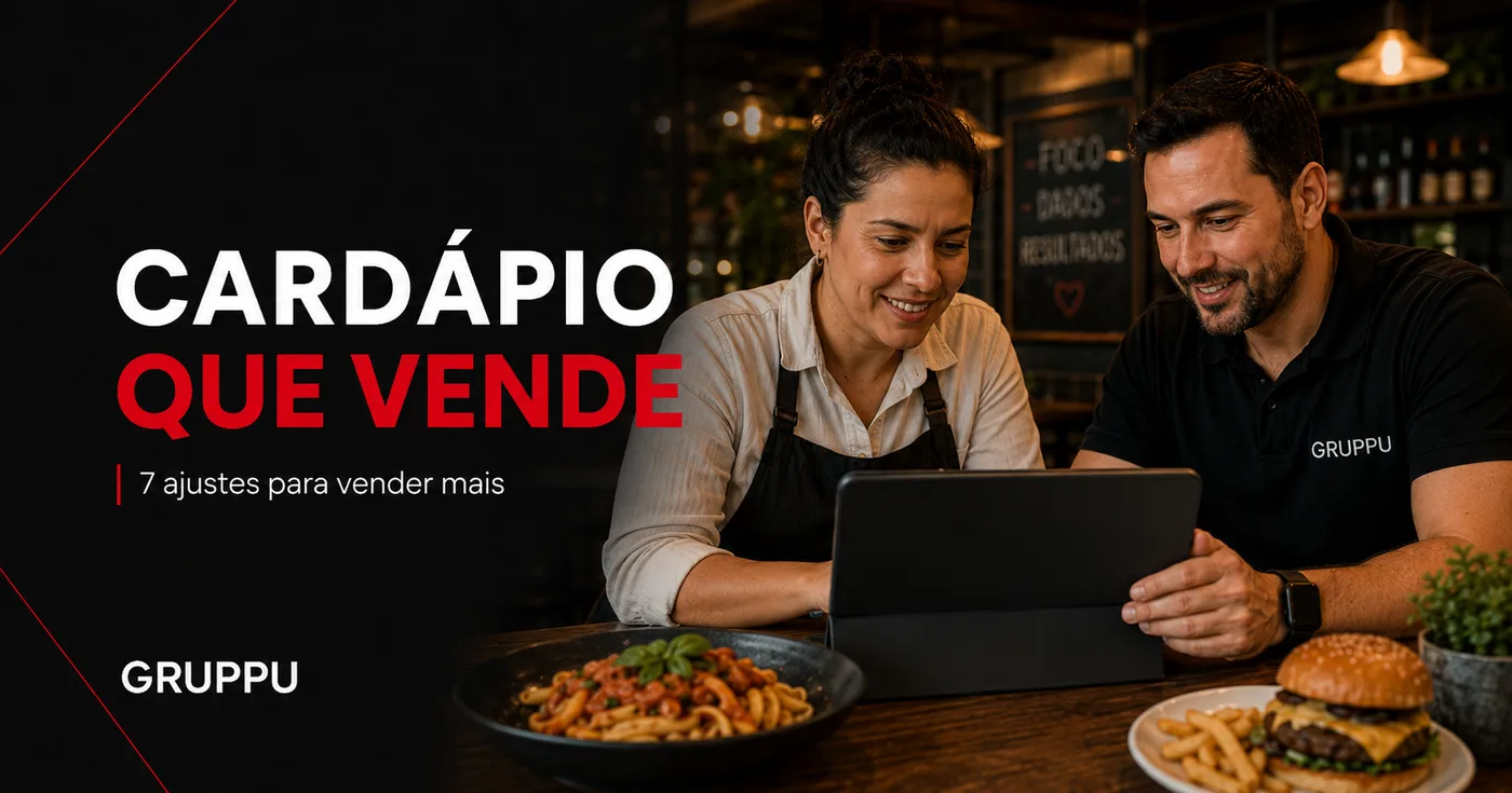 Cardápio que vende no iFood: guia da Gruppu